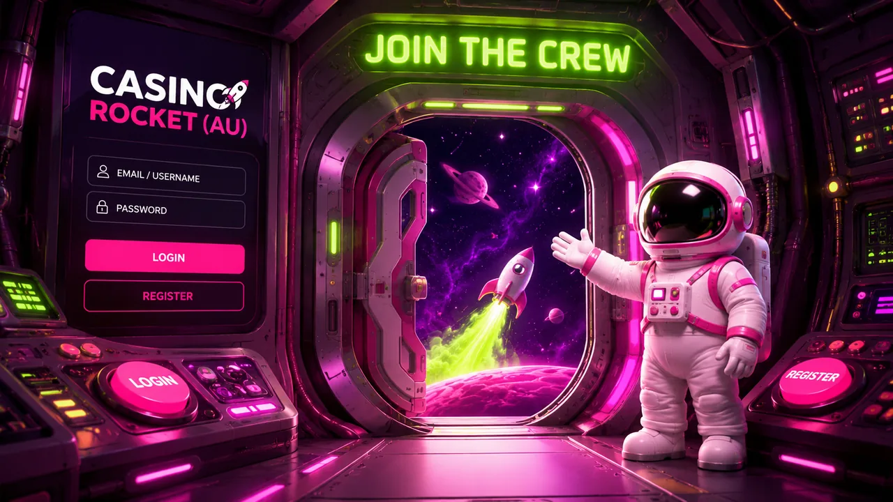 Casino Rocket AU - login